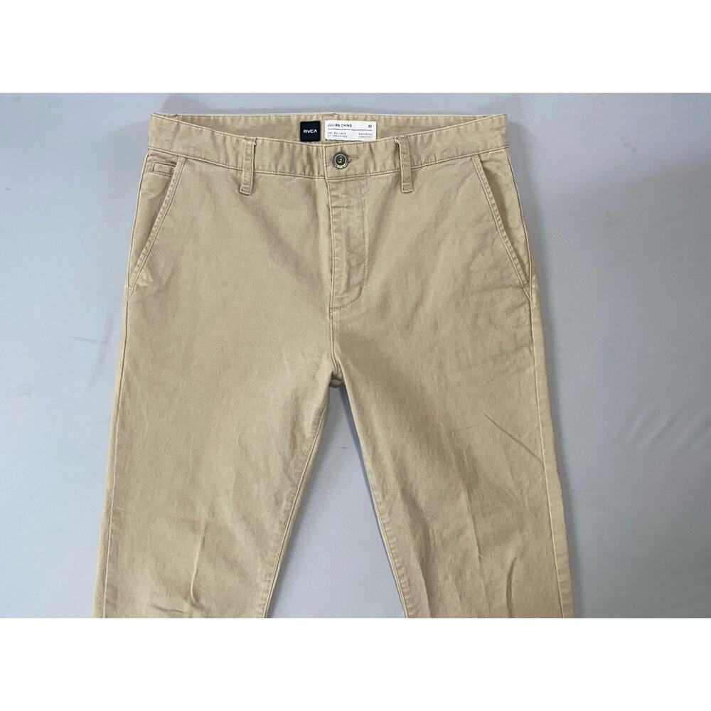 RVCA Julian Davidson Collection Flat Front 'Julian' Chino Pants. Tag 32 Runs Big